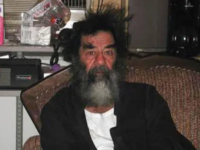 Saddam Hussein, dictador iraquí