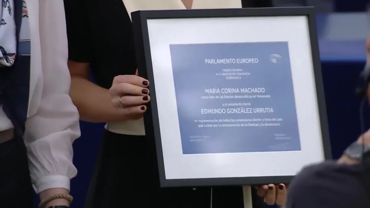 Premio Sájarov - Reconocimiento a la lucha democrática