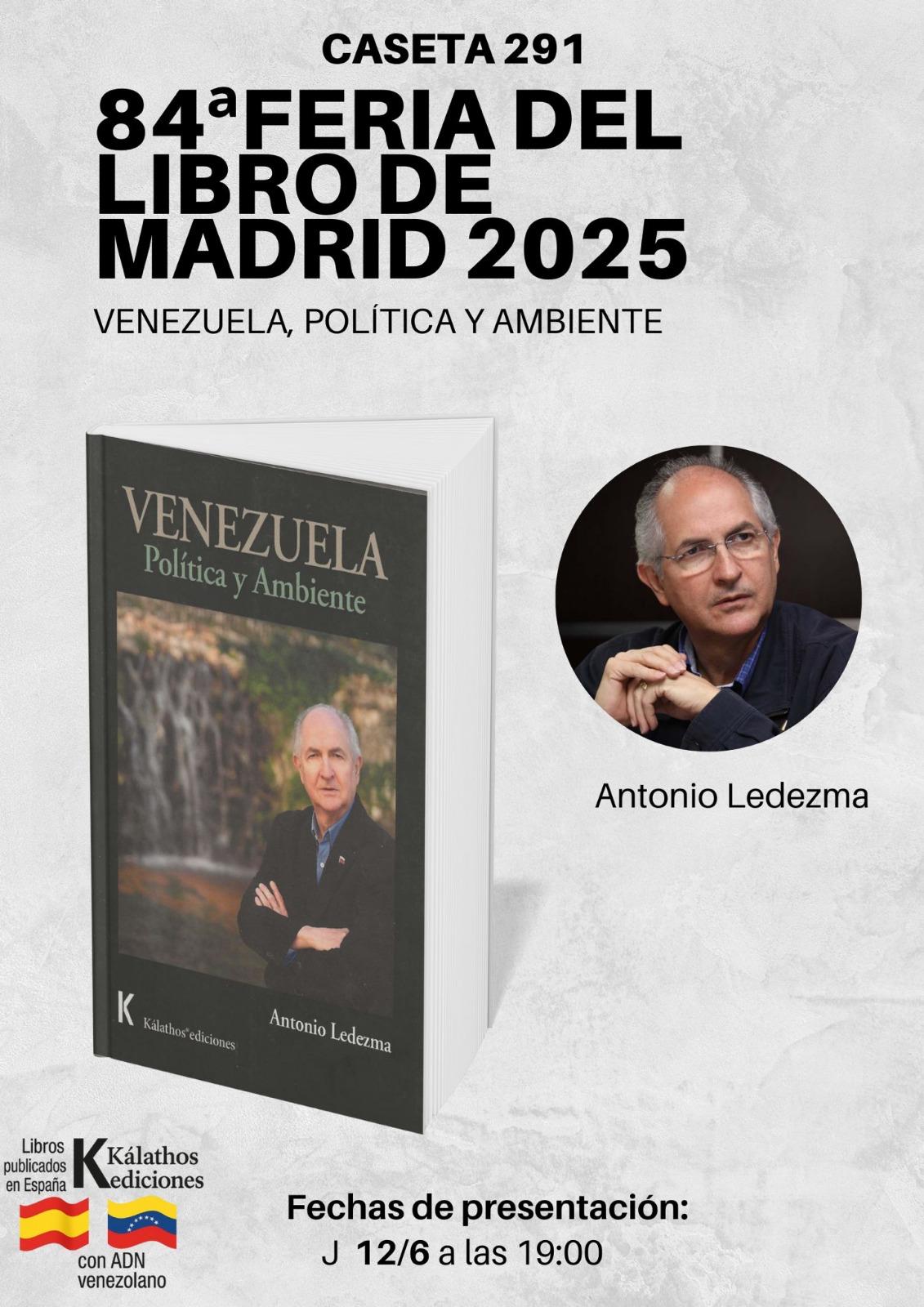 Presentación de mi libro "Venezuela, Política y Ambiente"